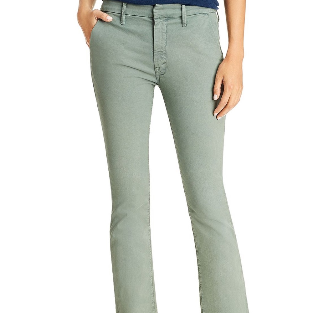 WORN TWICE! MOTHER Insider Crop Step Fray Jeans